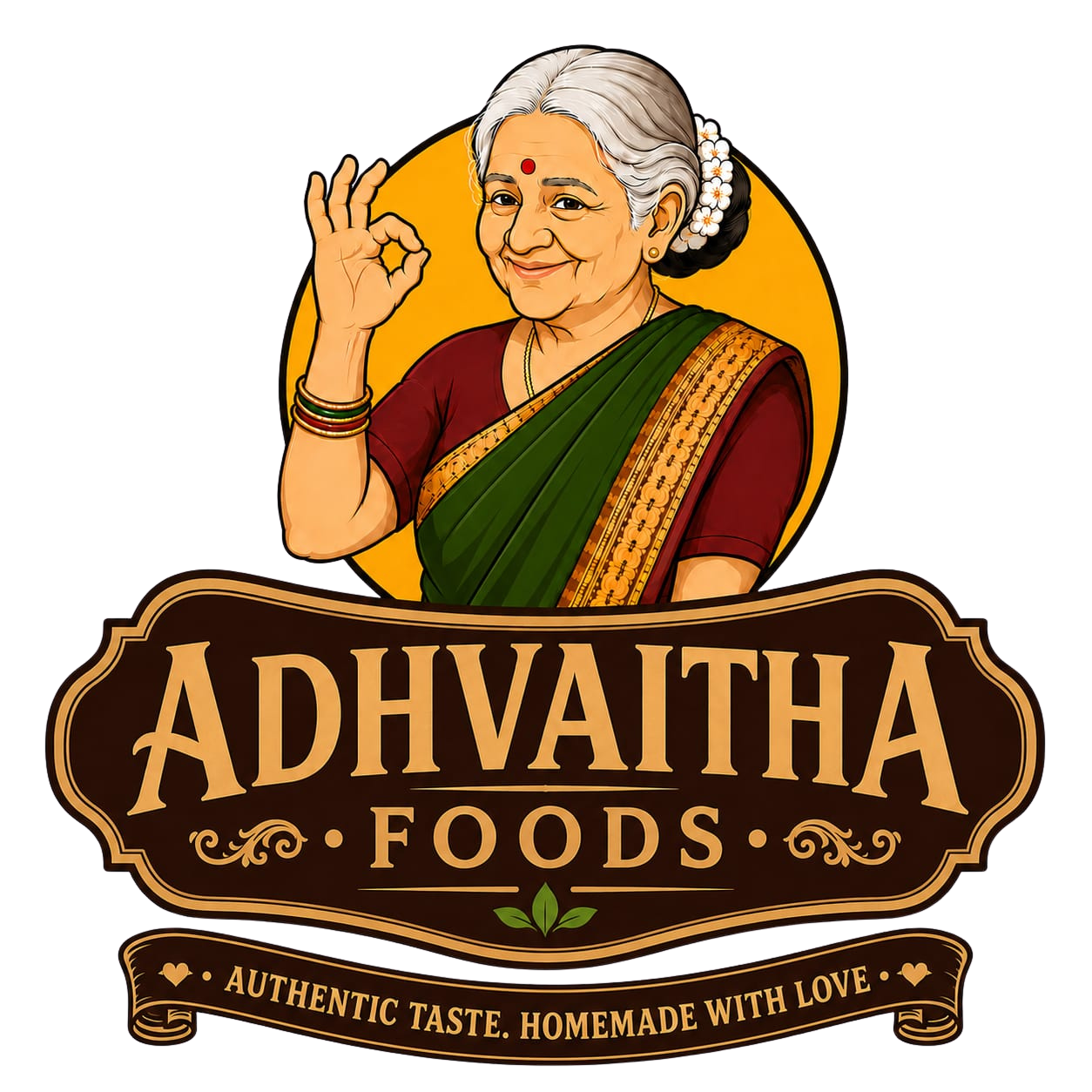 Adhvaitha Foods Logo